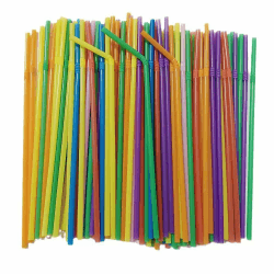 100 Stück Wiederverwendbare Biegbarer Strohhalm,für Cocktail,Saft,Smoothies Geburtstag,Hochzeit（Strohhalme 21 cm lang 100 Stüc） Angebot bei HelloDeals