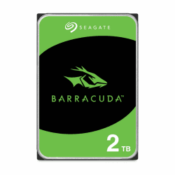Seagate BarraCuda 2TB, Interne Festplatte HDD, 3.5 Zoll, 7200 U/Min, 256 MB Cache, SATA 6GB/s, silber, inkl. Data Rescue Service (ST2000DMZ08) 2TB Desktop PC Angebot bei HelloDeals
