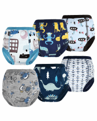 Töpfchen Trainingshose, Kinder Töpfchentraining Unterwäsche für Jungen und Mädchen, Kinder Töpfchen-Trainingshosen, 3T 3 Jahre Grau Angebot bei HelloDeals