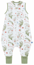 Chilsuessy Baby Schlafsack Mit Beinen 1.5 Tog - 100% Baumwolle Ganzjahres Babyschlafsack Mit Füßen, Erdbeer Kaninchen, 80cm/Baby Höhe 85-95cm 80cm/Baby Höhe 85-95cm 1.5 Tog/Erdbeer Kaninchen Angebot bei HelloDeals