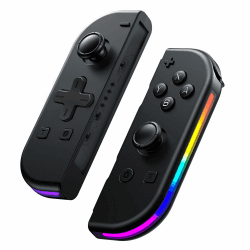 CSWXIO Switch Controller, Wireless Controller für Switch/OLED/Lite mit RGB LED/6-Achsen/Vibration/Aufwachen Angebot bei HelloDeals