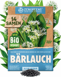 Bio Bärlauch Samen - Bärlauchsamen - Kräutersamen für den einfachen Anbau im Garten, Balkon oder Küche - Kräuter Saatgut ideal für Anfänger 189 Bärlauch Angebot bei HelloDeals