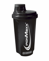 IronMaxx Eiweiß Shaker - 700ml Schwarz | Protein Shaker spülmaschinenfest und auslaufsicher, Mit Drehverschluss, Sieb & Mess-Skala, Frei von BPA & DEHP Schwarz 700 ml Angebot bei HelloDeals