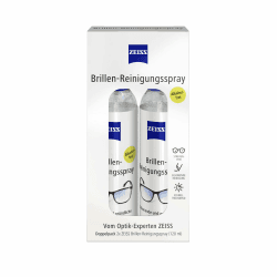 ZEISS Brillen-Reinigungs-Spray Doppelpack mit 2x 120ml Inhalt zur schonenden & gründlichen Reinigung Ihrer Brillengläser - alkoholfrei 2x120 ml (1er Pack) Angebot bei HelloDeals