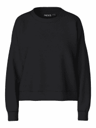 PIECES Female Sweatshirt PCCHILLI S Schwarz Angebot bei HelloDeals
