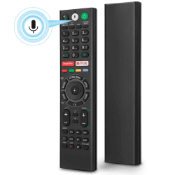 Sprachgesteuerte Ersatzfernbedienung für Sony-TV-Remote - Kompatibel Mit Sony Bravia 4K UHD LED LCD HD Smart TVs for Sony TV-Sprach fernbedienung Angebot bei HelloDeals