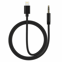 Auto Aux Kabel für iPhone 3,5mm Klinke mit Lightning, HiFi Audio für iPhone 14/14 Pro/14 Pro Max/14 Plus/13/12/11/SE/XS/XR/X/8, Kompatibel mit Auto/Kopfhörer/Lautsprecher 1M 1-Pack Angebot bei HelloDeals