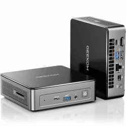 GEEKOM Air12 Mini PC [2026 Edition] mit Intel 7505, 3 Jahre Garantie Business-Computer, 8GB DDR4 RAM, 512GB SSD, Triple-4K-Support, Dual USB-C 20Gbps, SD-Slot, Perfekt für Homeoffice 7505(8+512GB) Angebot bei HelloDeals