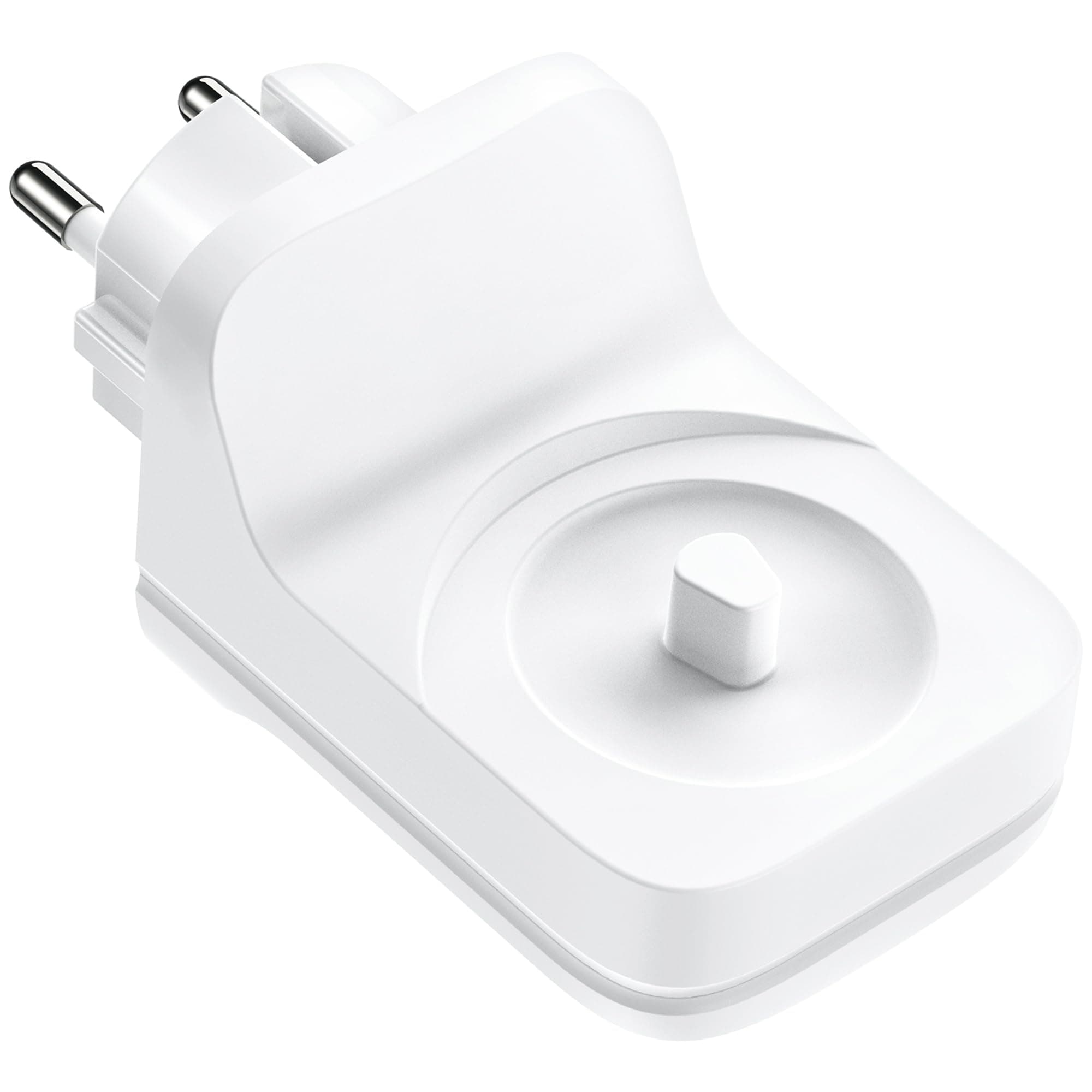 Ladegerät Kabelloses Elektrisches Zahnbürste Ladestation für Oral-B/Braun Pro, Vitality, Genius, iO Serie 3/4/5/6 (außer IO7-10,Pulsonic-Serie) Wandladegerät für EU-Steckdose IP67 Wasserdichtes Angebot bei HelloDeals