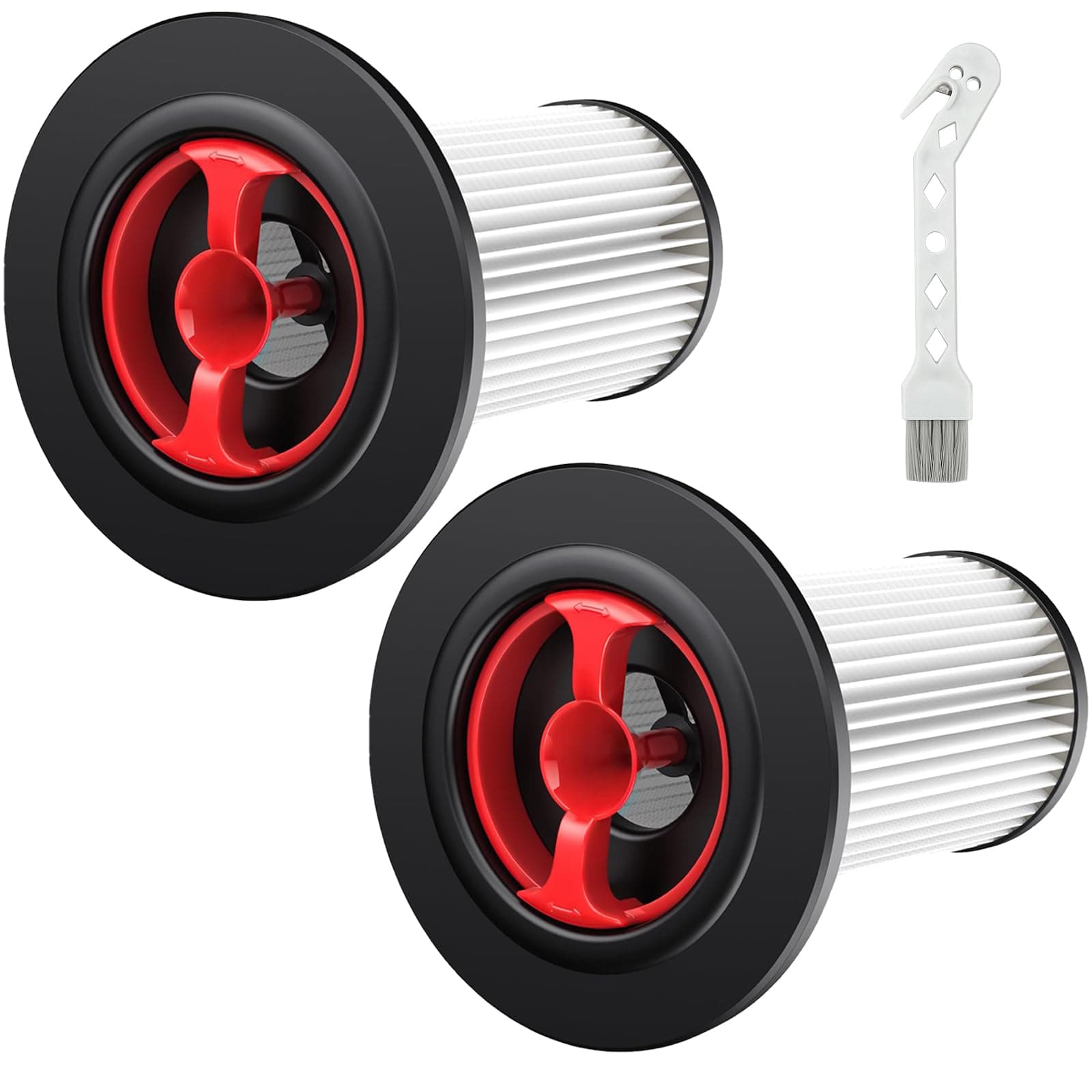 2 Stück Ersatzfilter kompatibel mit Bosch Unlimited Gen2 Serie 8 Staubsauger, HEPA Filter mit Reinigungsbürste für Bosch 12036642 & 12023349, NICHT für Serie 6 und 7 Angebot bei HelloDeals