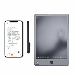 Elprico Elektronisches Notizbuch mit Stift, Digitalem Smart Pen und Schreibtafel-Set, Echtzeit-Synchronisierung Zum Digitalisieren, Konvertieren in Text, Speichern und Teilen von Angebot bei HelloDeals