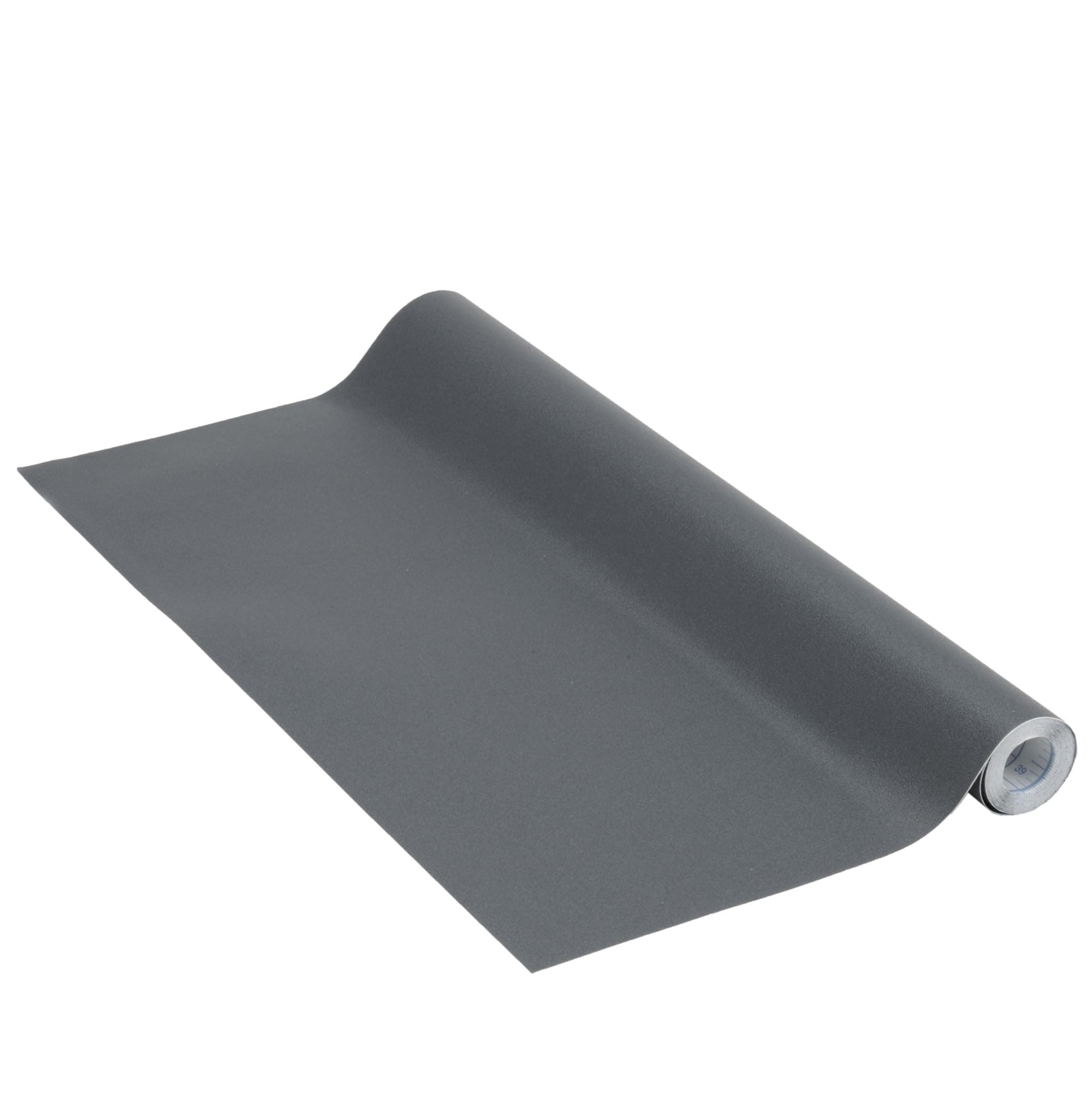 Venilia Klebefolie Uni Matt Anthrazit Dekofolie Möbelfolie Tapeten selbstklebende Folie, PVC, ohne Phthalate, grau, 45cm x 2m, 160µm (Stärke: 0,16mm), 53289 45B x 200L cm Anthrazit Angebot bei HelloDeals