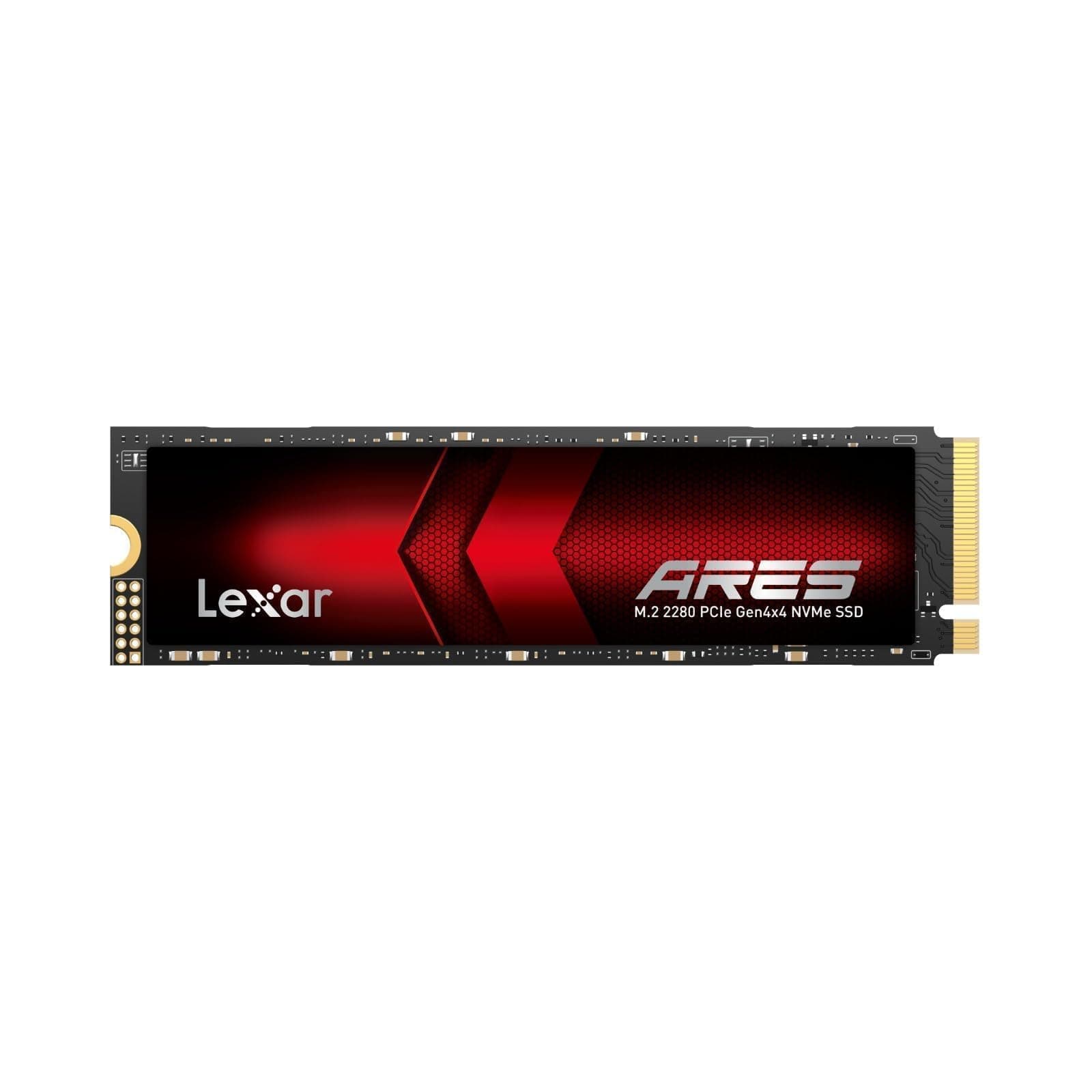 Lexar ARES 2TB SSD, M.2 2280 PCIe Gen4x4 1.4 interne NVMe-SSD. Bis 7.400 MB/s Lesen & 6.500 MB/s Schreiben. Für PS5, PC, Laptop, Gamer, Gestalter, Fachkräfte. ARES (Gen4) 2TB Angebot bei HelloDeals