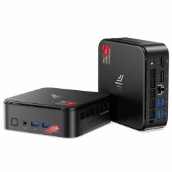 NiPoGi E3B Mini PC АMD Ryzen 5 7430U(Bis zu 4,3GHz) 16GB DDR4 512GB M.2 SSD, Mini Desktop Computer mit W11 PRO | WiFi 6 | 4K Display | BT5.2 für Geschäftsbüros, Design, Heimkino, Campus АMD R5 7430U/16GB DDR4 512GB SSD Angebot bei HelloDeals