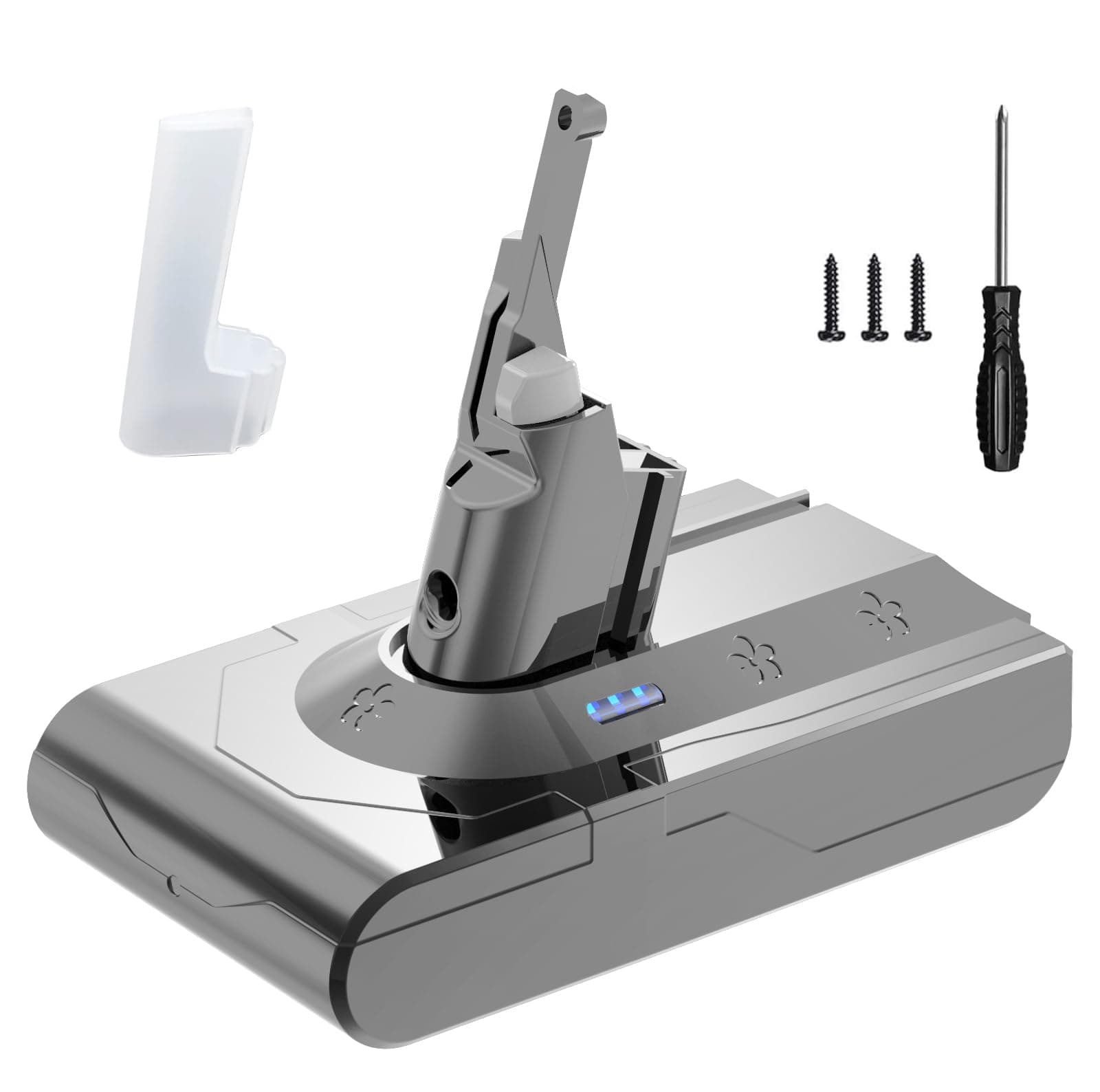 DTK Ersatzakku für Dyson V8 Akku SV10 SV25 Kompatibel mit V8 Fluffy Animal Absolute Motorhead Trigger Slim Car+Boat HEPA DYS V8 4.5Ah Angebot bei HelloDeals