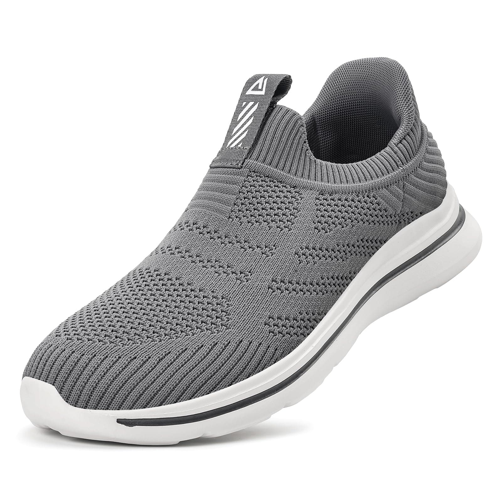 ODCKOI Sneaker Herren Hands-Free Turnschuhe Leichtgewichtige Atmungsaktive Slip on Sneaker Herren Bequeme Mesh Freizeitschuhe schnürsenkel ohne binden Sportschuhe Dunkelgrau 41 EU Angebot bei HelloDeals