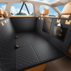 Lamicall Hundedecke Auto Rückbank, Autoschondecke Hund - [TOP Reißfestigkeit] Wasserdichte Hundematte Rücksitz mit 195kg Tragkraft, Kratzfeste Haustier Schutzmatte für Autositz, Für Autos & Kleine SUV Mittel Angebot bei HelloDeals