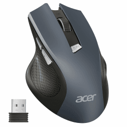 acer Maus Kabellos, 2.4GHz 1600 DPI Funkmaus, 3 Einstellbare DPI Wireless Mouse mit 6 Tasten, Batteriebetriebene Kabellose Maus für Laptop, PC und MacBook, Empfohlen für Rechtshänder Dunstiges Blau Angebot bei HelloDeals