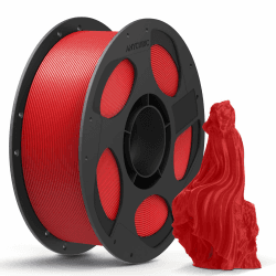 ANYCUBIC PLA Filament 1,75mm, Refill PLA und Spool Kit, 3D Drucker Filament PLA, Vakuumverpackung, Intelligente Identifikation, 1KG Rot Angebot bei HelloDeals