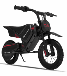 EVERCROSS EV05M Elektromotorrad Kinder, 150W Elektro-Motorrad, 8/16 km/h Geschwindigkeitsmodus & 15 km Langstrecken-Elektromotorrad, 12'' Moto Cross für Kinder 05m Schwarz Angebot bei HelloDeals