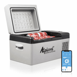 Alpicool C20 20L Kompressor Kühlbox 12v Mini Kühlschrank Klein Elektrische Camping-Gefrierbox Tragbare für Auto, Lkw, Boot, RV und Steckdose, -20℃-20℃, mit USB Anschluss 20L C20 Angebot bei HelloDeals