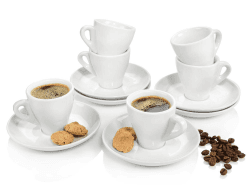 Sänger Espressotassen Set New Port 12 teilig für 6 Personen | PREMIUM COLLECTION Espressotassen 12 Tlg. Angebot bei HelloDeals