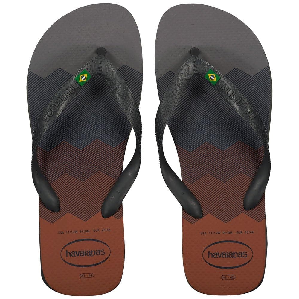 Havaianas Herren Brasil Fresh Flipflop, Steel Grey Steel Grey, 33/34 EU Angebot bei HelloDeals