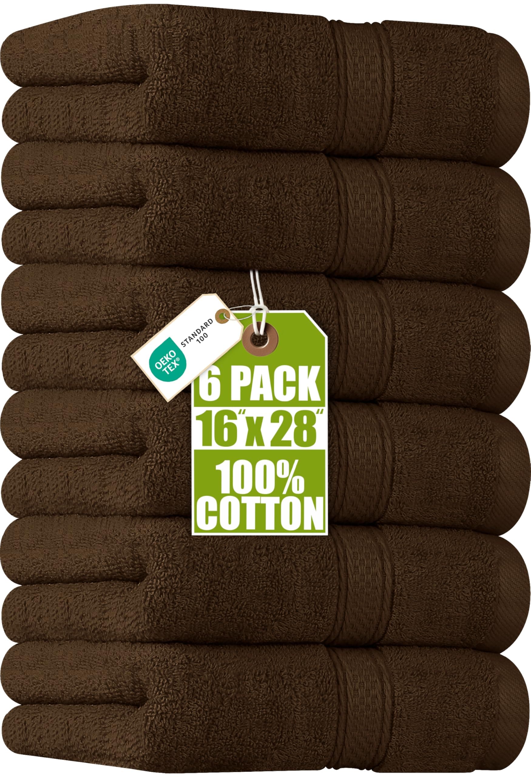 Utopia Towels Handtücher, Baumwolle, 600 g/m², 6 Stück Angebot bei HelloDeals