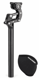 Gefederte Sattelstütze 27.2/30.9/31.6 x 365 mm – Parallelogramm-Federsattelstütze, Aluminium, 50 mm Federweg, einstellbare Dämpfung, für Mountainbike, Trekkingrad und Citybike Φ27.2mm Angebot bei HelloDeals
