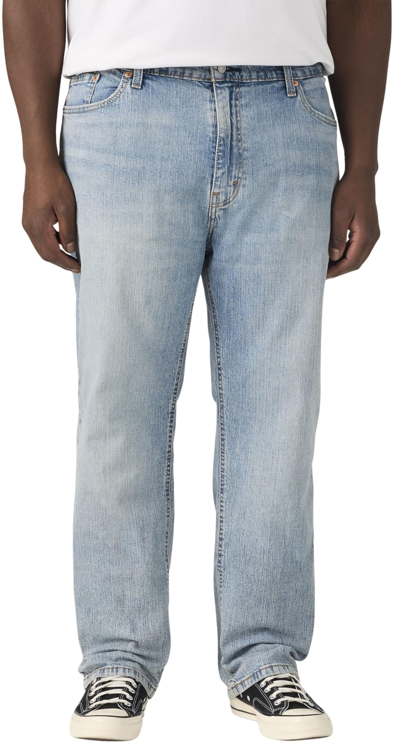 Levi's Herren Jeanshose 541 Big & Tall mit Stretch-Anteil, Tapered Fit 50W / 32L Seven Reasons - Light Indigo Angebot bei HelloDeals