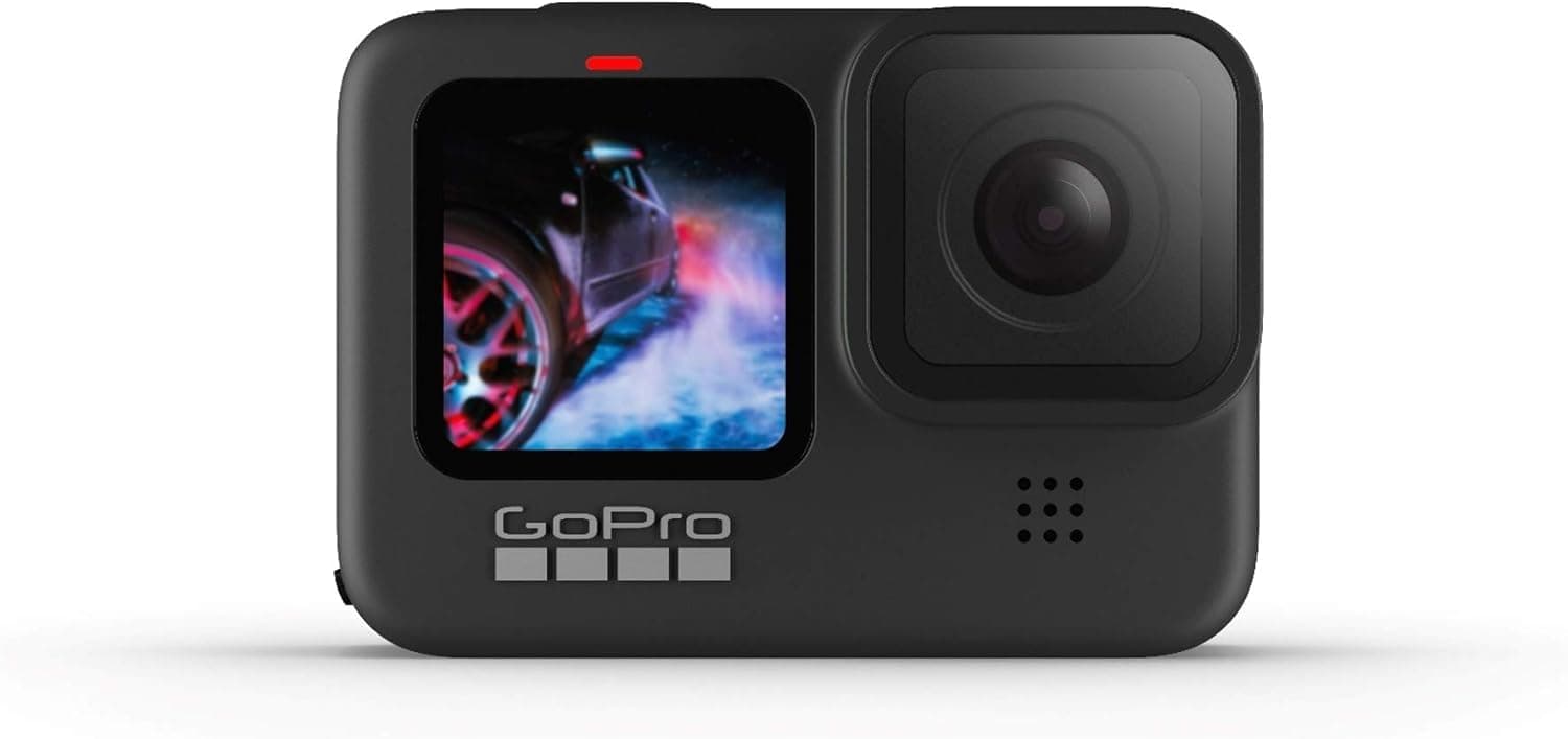 GoPro HERO9 Black - wasserdichte Action-Kamera mit Front-LCD und Touch-Rückbildschirmen, 5K Ultra HD Video, 20MP Fotos, 1080p Live-Streaming, Webcam, Stabilisierung (Generalüberholt) Schwarz 2.27 Inch Angebot bei HelloDeals