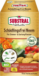 Substral Naturen Bio Schädlingsfrei Neem, 75ml Konzentrat gegen saugende und beißende Schädlinge an Gemüse- und Zierpflanzen 75 ml Angebot bei HelloDeals