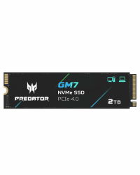 acer Predator GM7 2TB M.2 NVMe SSD PCIe 4.0 - Lesegeschwindigkeit bis zu 7400 MB/s - Professionelle Interne Festplatte - Gaming Speicher Kompatibel mit PC, Laptop & PS5 2 TB GM7 (Gen4) Angebot bei HelloDeals