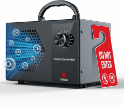 Ozongenerator 40000mg/h Ozongerät, Ozonisator Industrieller O3 Ozon Luftreiniger mit 120 Min Timer für 300㎡,Ozone Generator für Auto Wohnung Garagen Raum Hotels Küche Haustiere, Reinigen Gerüche Grau Angebot bei HelloDeals
