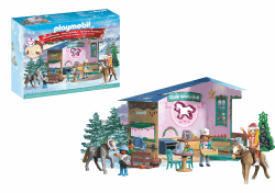 PLAYMOBIL | Adventskalendar | Horses of Waterfall | Weihnachtsbacken im Reitcafé | Adventskalender für Pferdefans | Mit täglichen Überraschungen & Zubehör | Für Kinder ab 4 Jahren | 71952 Angebot bei HelloDeals