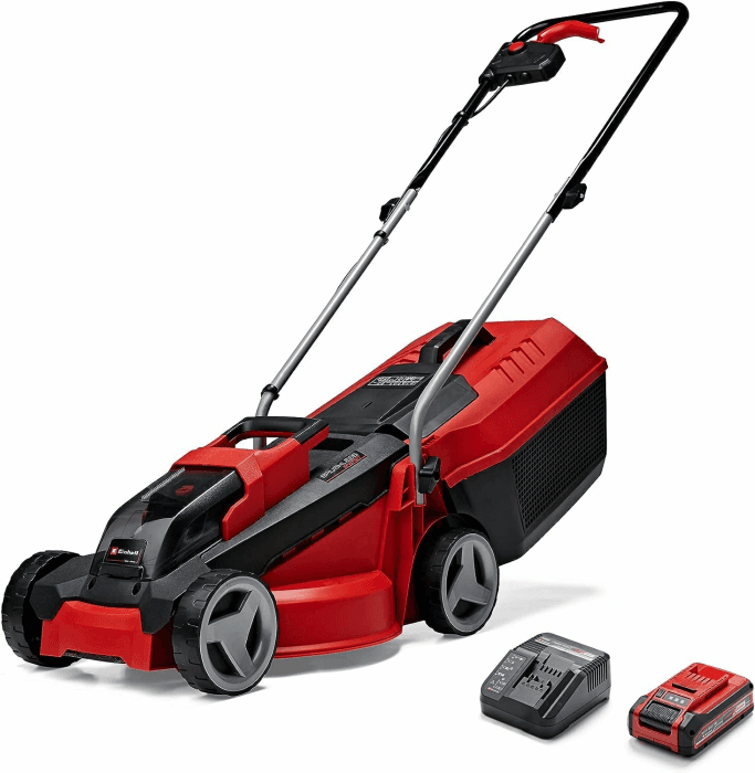 Einhell City Akku-Rasenmäher GE-cm 18/30 Li Kit Power X-Change (18 V, 30 cm Schnittbreite, bis 150 m², Brushless, 25L Fangkorb, 30-70 mm Schnitthöhe, inkl. 3,0 Ah Akku + Ladegerät) Altes Modell Angebot bei HelloDeals