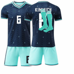 Fussball Trikot Kinder und Erwachsene 2026 WM Deutschland Fußball Trikots, Heim Auswärts Fussball Trikot, Fussballtrikot Jungen Herren Football T-shirt, Short und Socken Set #02 26(140-150cm) für 10-11 Jahre Angebot bei HelloDeals
