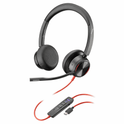 Poly Headset Blackwire C8225 Teams USB-A/C etail Blackwire C8225 USB-C, USB-A-Adapter Angebot bei HelloDeals