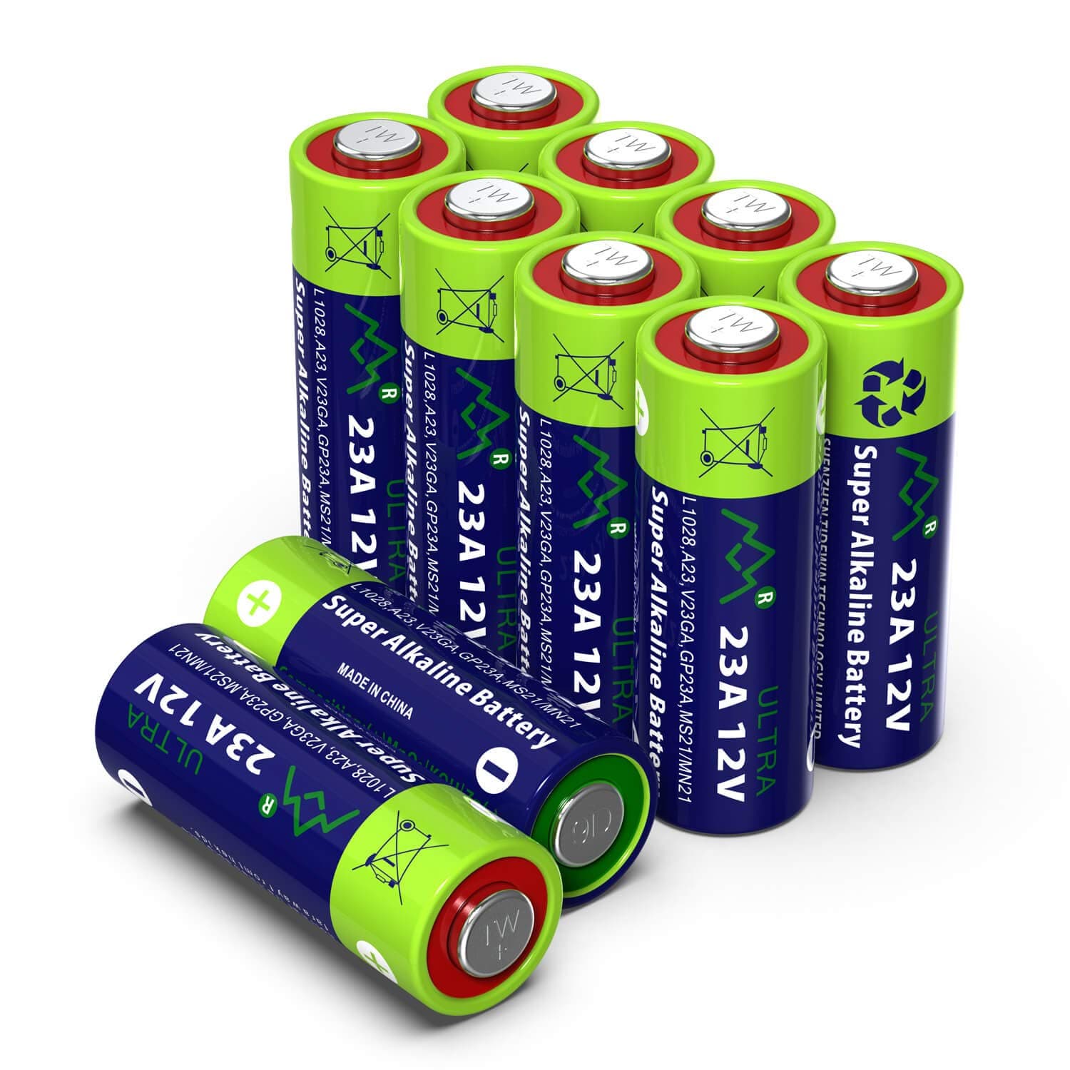 GutAlkaLi 10 Stück 23A 12V Batterie, A23S 12V Batterie, V23GA, MN21/23, L1028, A23 Alkaline Batterie -3 Jahre Lagerfähigkeit Angebot bei HelloDeals