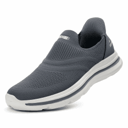 ODCKOI Slip On Sneaker Herren Ohne Schnürsenkel Schuhe Outdoor Sportschuhe Leichtgewichts Atmungsaktiv Hand-Free Freizeit Straßenlaufschuhe Dunkelgrau 42 EU Angebot bei HelloDeals