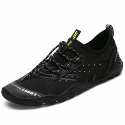 SAGUARO Badeschuhe Strandschuhe Aquaschuhe Wasserschuhe Surfschuhe Schwimmschuhe für Damen Herren Kinder, GR.35-48 Strand Schwarz 40 EU Angebot bei HelloDeals