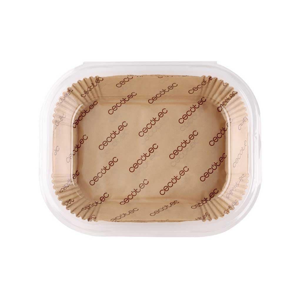 Cecotec Zubehör für Heißluftfritteusen - Air Fryer - Cecofry TwinBucket Papier Zubehör Pack. 150 Papiere Heißluftfritteusen, praktisch und kompatibel Heißluftfritteusen doppeltem Fassungsvermögen 4,5L Angebot bei HelloDeals
