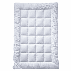 billerbeck Bettdecke S20 DUO - Winterdecke – 155 x 220 cm – AIRFILL® - Hohlfaser-Füllung, Baumwollbezug mit Aloe-Vera-Veredelung, Weiß 155x220 cm warm (W) Angebot bei HelloDeals