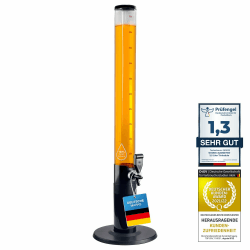 Bierzapfanlage & Biersäule 5L – Premium Getränkespender & Bierturm für Partys – Getränkesäule, Zapfsäule & Trinksäule – Das perfekte Bier Gadget & Aperol Spender 1 X Bierspender, 5 L Angebot bei HelloDeals