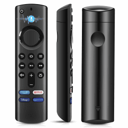 Ersatz-Sprachfernbedienung(3 GEN) für Streaming-Geräte 2nd Gen, 3rd Gen, 4K, 4K Max, Lite, HD, mit Vier Direktzugriffstasten und Bluetooth-Funktionalität Angebot bei HelloDeals