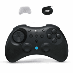 GuliKit Elves 2 Pro Wireless Controller für Switch 1/2, PC, Android, iOS, Hall Effect Joysticks, Rotary Rumble, 6-Achsen-Gyroskop, 20-Stunden Akkulaufzeit, 1000Hz Abtastrate, D-Pad (Retro) (Schwarz) Angebot bei HelloDeals