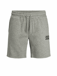 JACK & JONES Herren Sweat Short JPSTNEWSOFT XS S M L XL XXL Blau Schwarz XL Light Grey Melange Angebot bei HelloDeals