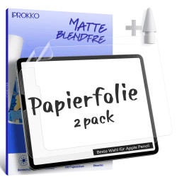 2 Stück Like Paper Folie Kompatibel mit iPad Pro 11 (2022,2021,2020,2018) & iPad Air 5 (2022) & iPad Air 4 Generation 10,9 Zoll Matte Papierfolie Schutzfolie Papier Screen Protector Displayschutz iPad Pro 11 Zoll/iPad Air 10.9 Zoll (2018-2022) Angebot bei HelloDeals