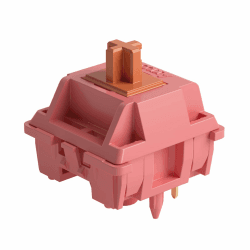 Akko Schalter für mechanische Tastatur, lineare Schalter, 5 Pin 40gf, RGB LED Slot, MX Tastenschalter für DIY Kit/Gamer Barebones Tastatur (45 Stück, Rosenholz) Lineare Switch Rosenholz Angebot bei HelloDeals