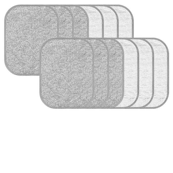 12 Stück Multifunktionale Draht Spültücher, Wiederverwendbare Doppelseitiges Reinigungstuch, Rund Spültücher Waschbar, Draht Geschirrtuch für Küche, Waschbecken, Töpfe Angebot bei HelloDeals